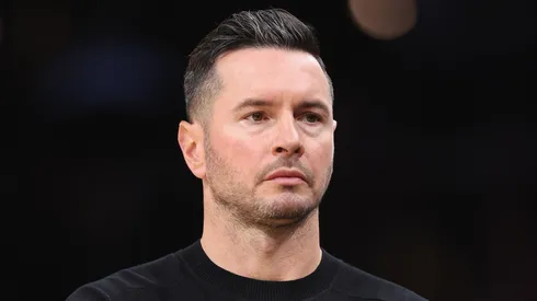 Head coach JJ Redick of the Los Angeles Lakers during the second half of the NBA game against the Phoenix Suns