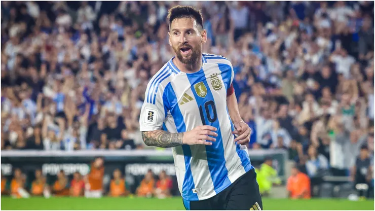 Lionel Messi of Argentina