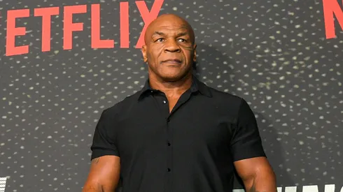 Mike Tyson attends the Starting 5 LA Premiere at The Egyptian Theatre Hollywood on September 23, 2024 in Los Angeles, California.
