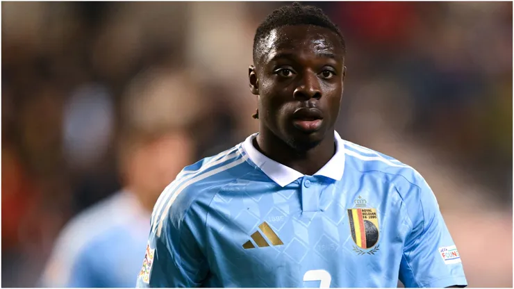 Jeremy Doku of Belgium