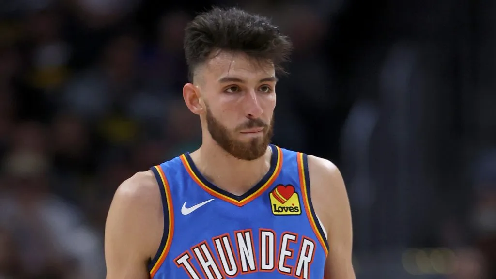 Chet Holmgren player of Oklahoma City Thunder.