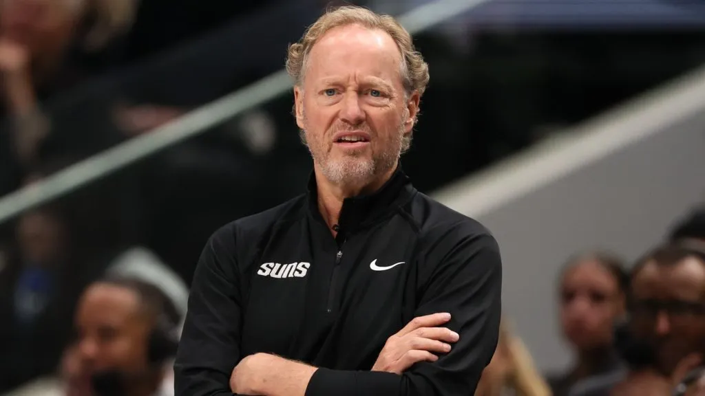 Mike Budenholzer thoughtful