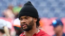 Kyler Murray #1 of the Arizona Cardinals walks off the field after a preseason game against the Denver Broncos at Empower Field At Mile High on August 25, 2024 in Denver, Colorado.
