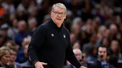 Head coach Geno Auriemma of the UConn Huskies