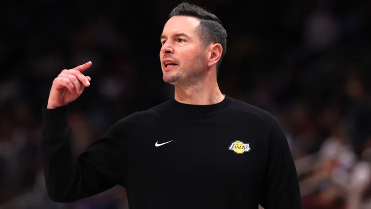 Head coach JJ Redick of the Los Angeles Lakers.