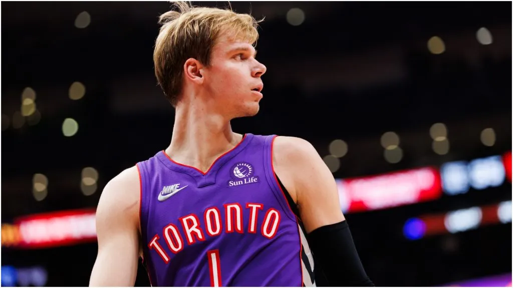 Gradey Dick of the Toronto Raptors – Cole Burston/Getty Images