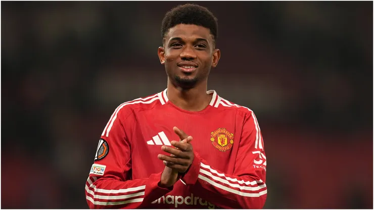 Amad Diallo of Manchester United