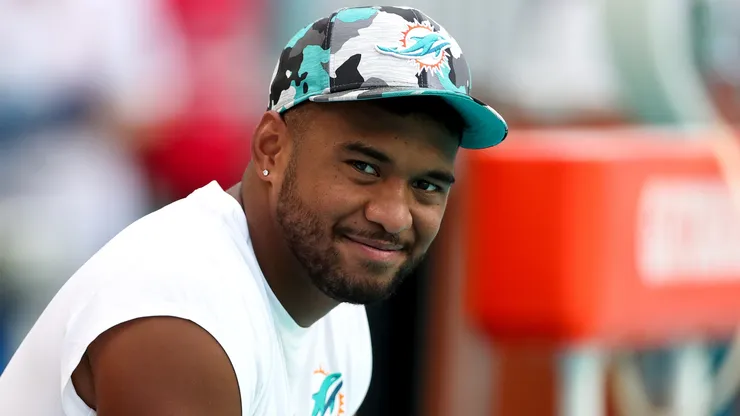 Tua Tagovailoa, the quarterback of the Miami Dolphins