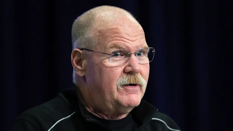 Andy Reid head coach of the Kansas City Chiefs