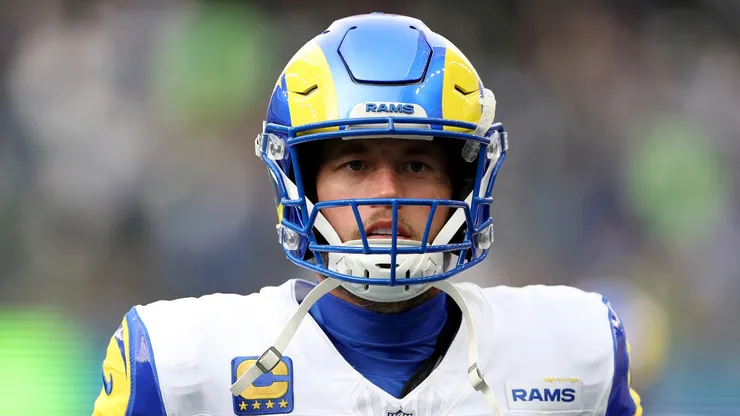 Matthew Stafford #9 of the Los Angeles Rams