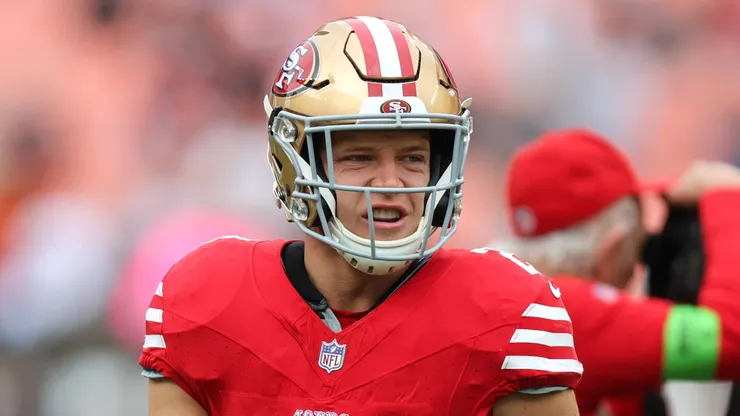 Christian McCaffrey, running back of the San Francisco 49ers