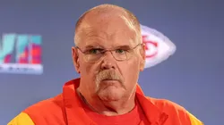 Andy Reid head coach of the Kansas City Chiefs