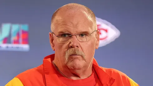 Andy Reid head coach of the Kansas City Chiefs