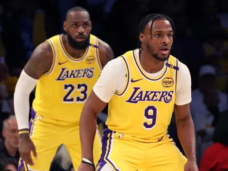 Will LeBron James stay with the Lakers? Bronny weighs in on his father's NBA future