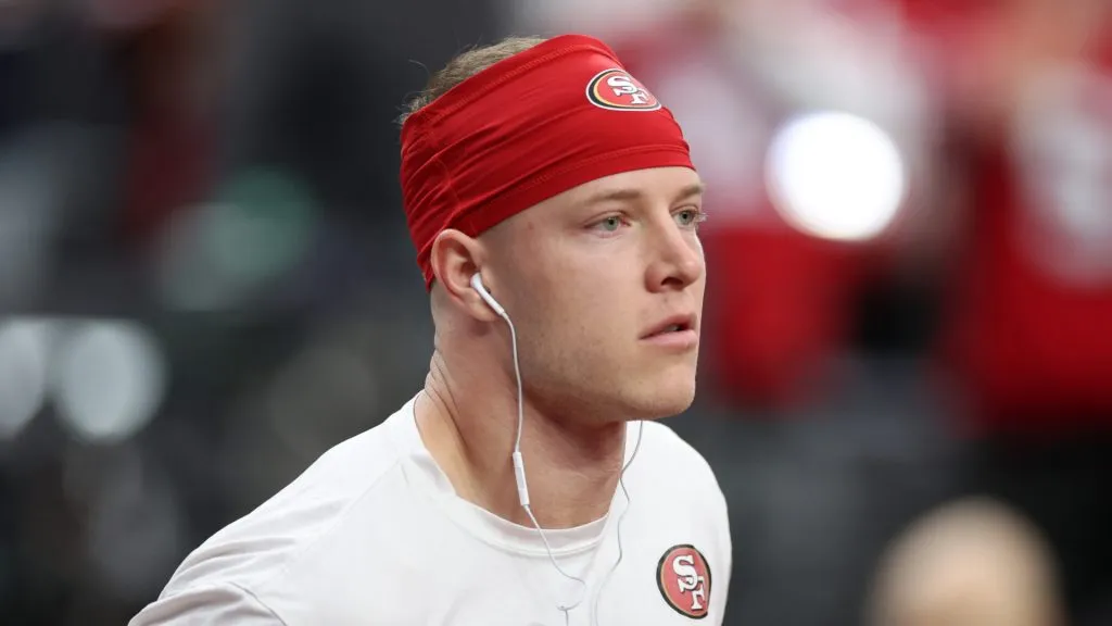 Christian McCaffrey, running back of the San Francisco 49ers