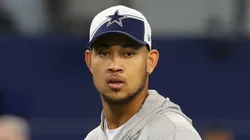 Trey Lance quarterback of the Dallas Cowboys