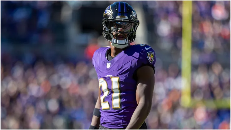 Baltimore Ravens cornerback Brandon Stephens