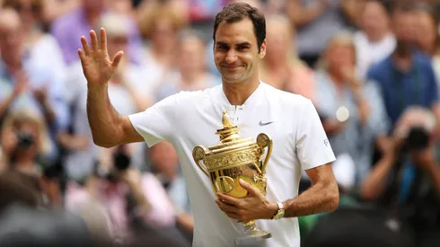 Roger Federer won his last Wimbledon title in 2017