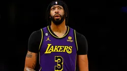 Anthony Davis #3 of the Los Angeles Lakers at Crypto.com Arena