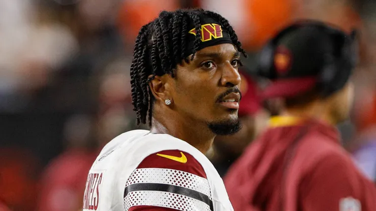 Jayden Daniels, quarterback of the Washington Commanders