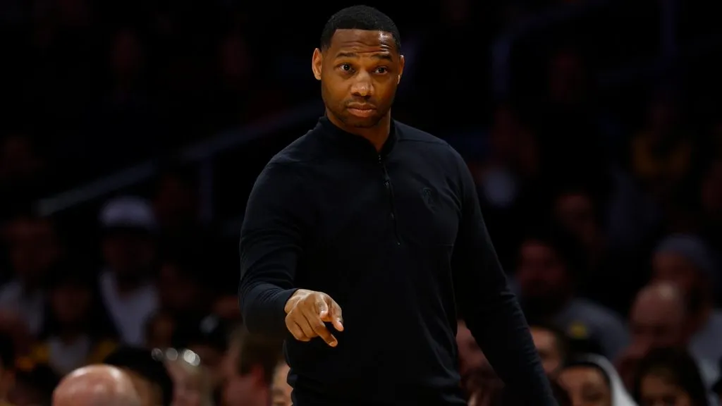 Head Coach Willie Green of the New Orleans Pelicans in the second half at Crypto.com Arena on February 09, 2024. (Source: Ronald Martinez/Getty Images)