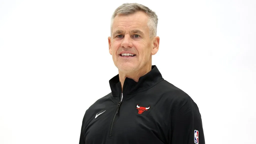 Head coach Billy Donovan of the Chicago Bulls poses for a photo during Chicago Bulls Media Day at Advocate Center on September 30, 2024. (Source: Michael Reaves/Getty Images)