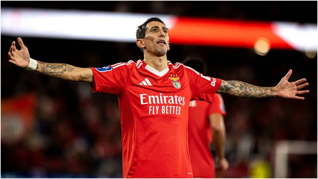 Angel Di Maria of SL Benfica – IMAGO / ZUMA Press Wire