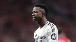 Vinicius Junior, Real Madrid winger, during a La Liga game.