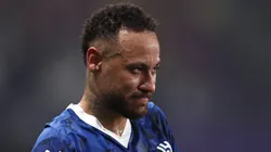 Neymar looks on after the AFC Champions League Elite match between Al Ain and Al-Hilal