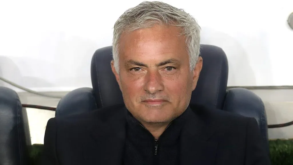 Jose Mourinho smiling