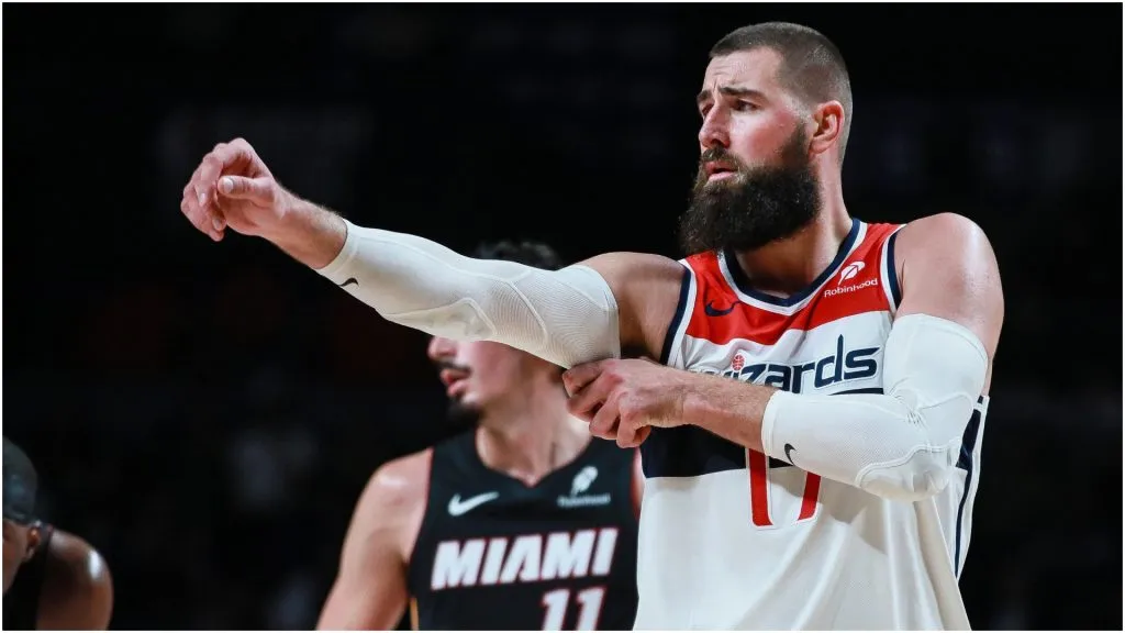 Jonas Valanciunas of the Washington Wizards – Manuel Velasquez/Getty Images