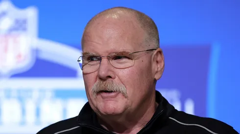 Andy Reid head coach of the Kansas City Chiefs