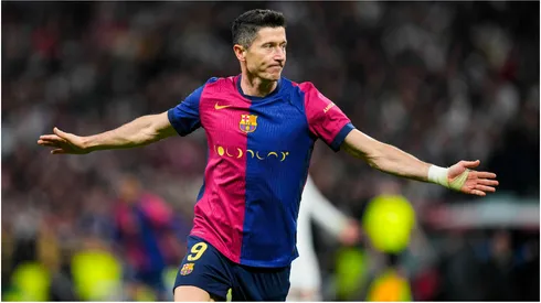 Robert Lewandowski of FC Barcelona