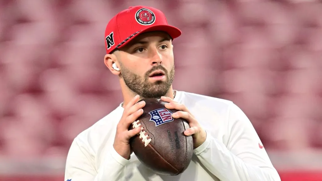 Baker Mayfield, quarterback of the Tampa Bay Buccaneers