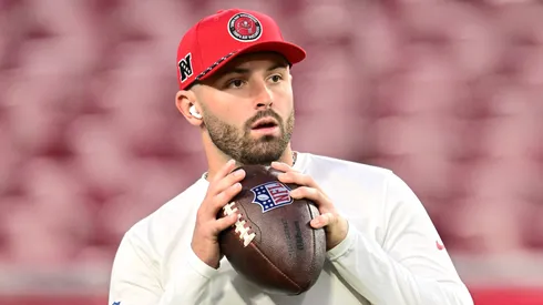 Baker Mayfield, quarterback of the Tampa Bay Buccaneers