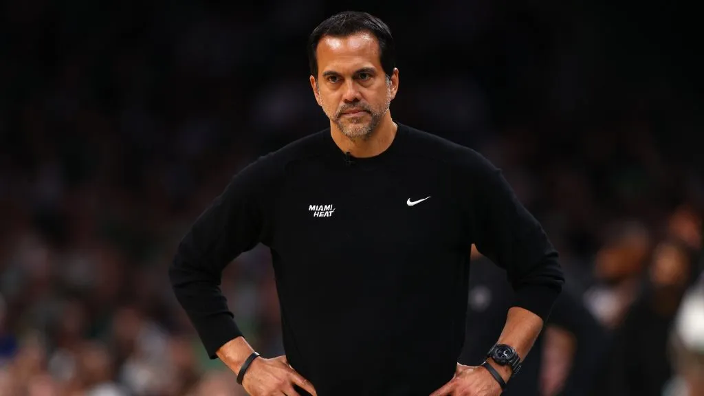 Erik Spoelstra, the head coach of the Miami Heat