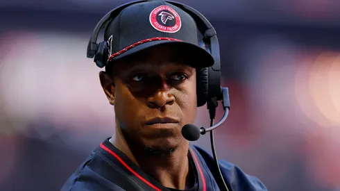 Raheem Morris, head coach of the Falcons