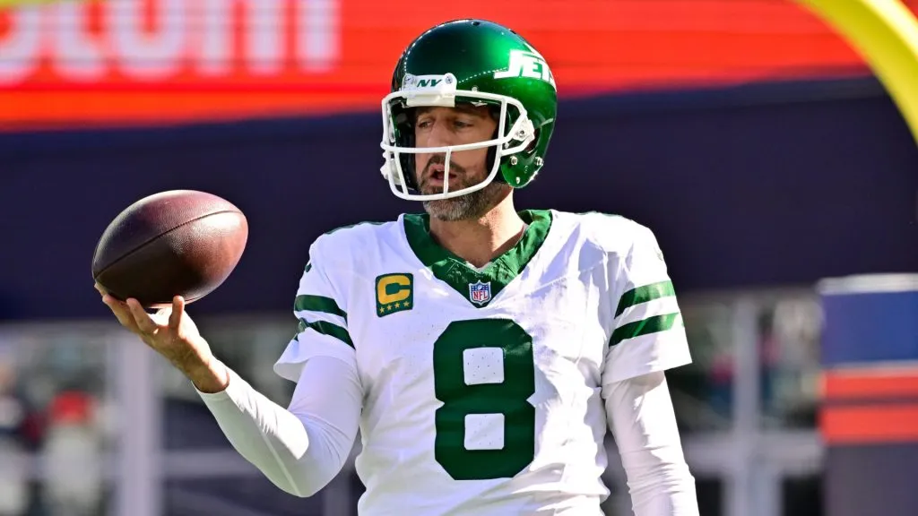 Aaron Rodgers joined the New York Jets in 2023