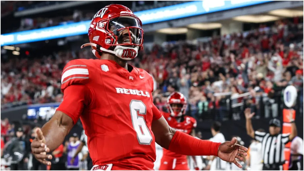 UNLV Rebels quarterback Hajj-Malik Williams – IMAGO / Newscom World