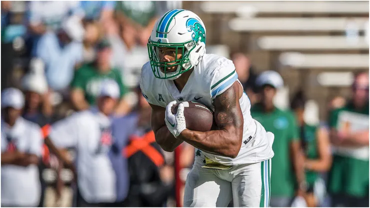 Tulane Green Wave running back Makhi Hughes