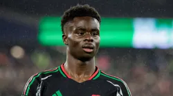 Bukayo Saka (7 Arsenal) during the Premier League game between West Ham and Arsenal