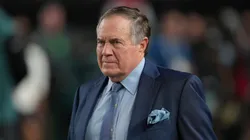 Bill Belichick looks on during the game between the Philadelphia Eagles and the Atlanta Falcons on September 15, 2024.
