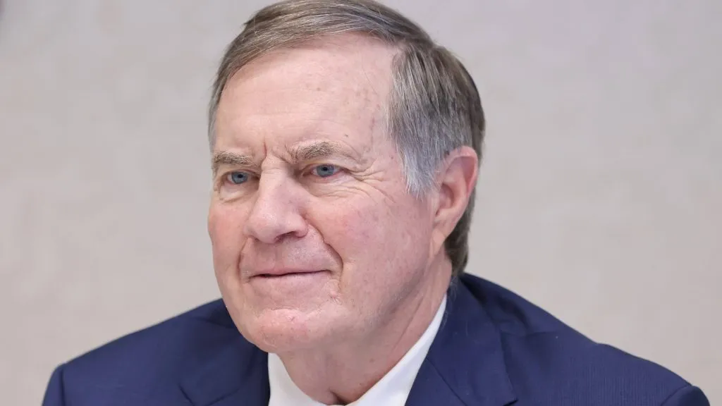 Bill Belichick received Croatian certificate of nationality Football coach in NFL during a meeting with Prime Minister of Croatia Andrej Plenkovic at Banski dvori, in Zagreb, Croatia, on June 3, 2024. (Source: IMAGO / Pixsell)