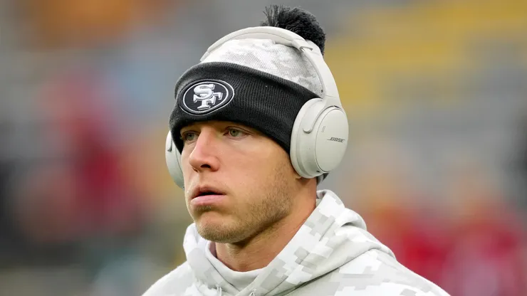 Christian McCaffrey, running back of the San Francisco 49ers