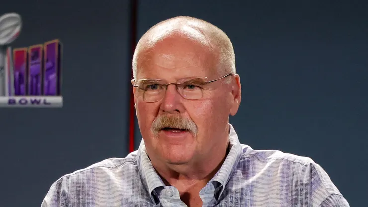 Andy Reid head coach of the Kansas City Chiefs