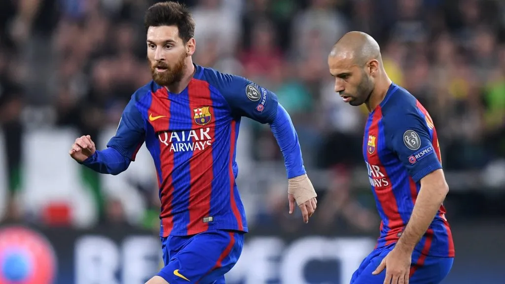 Lionel Messi and Javier Mascherano were teammates in Barcelona and the Argentine National Team.