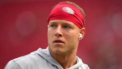 Christian McCaffrey, running back for the San Francisco 49ers