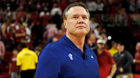 Head Coach Bill Self of the Kansas Jayhawks