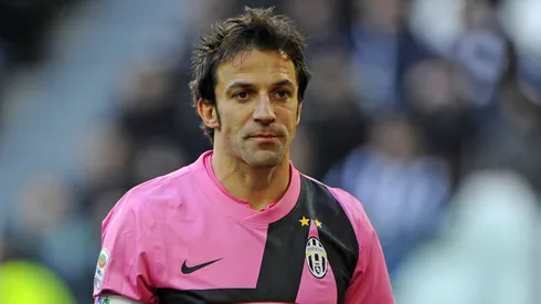 Alessandro Del Piero reacts during a Seria A match with Juventus