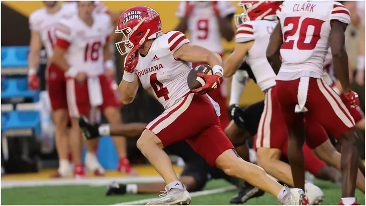 Louisiana-Lafayette Ragin Cajuns wide receiver Jacob Bernard